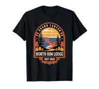 Hommage au Grand Canyon du North Rim Lodge, 1937-2025 T-Shirt