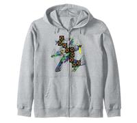 Hommage au Groupe de Rock Warbird de Pink Floyd Fighter Planes Sweat à Capuche