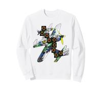 Hommage au Groupe de Rock Warbird de Pink Floyd Fighter Planes Sweatshirt