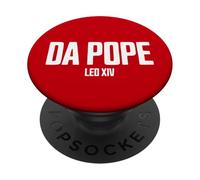 Hommage au pape Léon XVI américain, Da Pope PopSockets PopGrip Adhésif