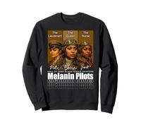 Hommage aux Femmes des aviateurs Noirs de Tuskegee Sweatshirt