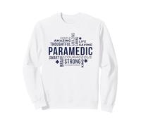 Hommage aux paramédics : Word Cloud Appreciation Hero Sweatshirt