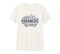 Hommage aux paramédics : Word Cloud Appreciation Hero T-Shirt Haut de Gamme
