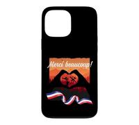 Hommage aux Pompiers français. Un Grand Merci aux Pompiers Coque pour iPhone 13 Pro Max