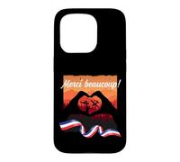 Hommage aux Pompiers français. Un Grand Merci aux Pompiers Coque pour iPhone 15 Pro