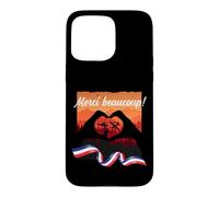 Hommage aux Pompiers français. Un Grand Merci aux Pompiers Coque pour iPhone 15 Pro Max
