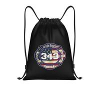 Hommage Aux Pompiers Tombés Au Champ D'Honneur (911 343) Homme Femme Sac À Cordon Réglable Sac À Dos À Cordon Avec Cordons De Serrage Gym Sack Pour Gymnastique Natation Piscine Yoga