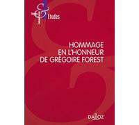 Hommage en l'honneur de Grégoire Forest