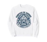 Hommage pour Pompiers De Gironde Héros Ombre Feu 2026 Sweatshirt
