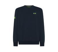 Homme a capuche Sun68 - sweat-shirt Sun68 fluo basic - bleu BLUE S