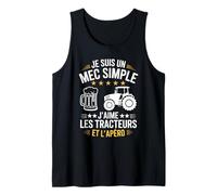 Homme Agriculteur Tracteurs agricole Mec Fan De Tracteur Apéro Débardeur