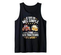 Homme Agriculteur Tracteurs agricole Mec Fan De Tracteur Apéro Débardeur