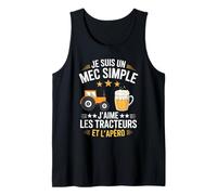 Homme Agriculteur Tracteurs agricole Mec Fan De Tracteur Apéro Débardeur