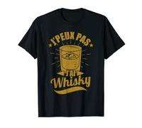 Homme Alcool Bourbon Disant J'Peux Pas J'ai Whisky T-Shirt