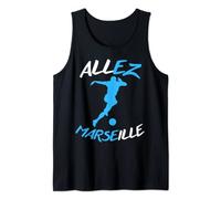 Homme Allez Marseille Football Supporter Marseillais Débardeur