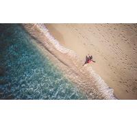 Homme allongé sur Le Rivage - Puzzle de 2000 pièces - Puzzle Difficile pour Adultes, idéal pour Offrir - 70 x 100 cm