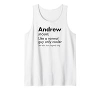 Homme Andrew Like A Normal Guy Only Cooler Legend King Prénom Débardeur