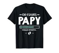 Homme Annonce Grossesse Grand-Parents Futur Papy en cours 2024 T-Shirt
