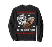 Homme, APPORTE-Moi Le VIN, ESPÈCE DE Stupide Cochon X Funny Coleric Sweatshirt