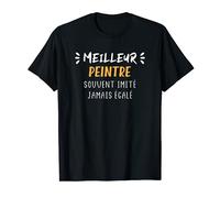 Homme Artiste peinture métier Humour meilleur peintre T-Shirt