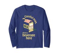 Homme attentif Theres A Beverage Here Milk Big Lebowski Manche Longue