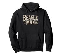 Homme Aux Beagles Chasse Au Beagle Lapin Queue Blanche dans Sweat à Capuche