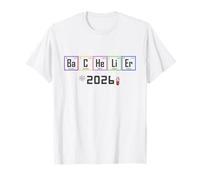 Homme Baccalauréat Physique Chimie Humour - Bachelier 2026 T-Shirt