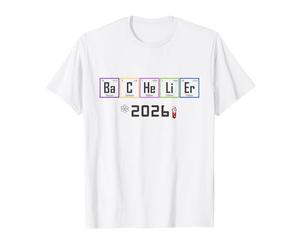 Homme Baccalauréat Physique Chimie Humour - Bachelier 2026 T-Shirt