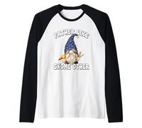 Homme Barber Dad Graphic for Men Funny Fathers Day GNOME Grandpa Manche Raglan