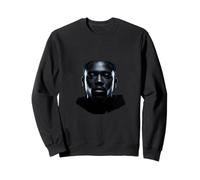Homme Barbu Intense - Portrait Profond et mystérieux Sweatshirt