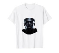 Homme Barbu Intense - Portrait Profond et mystérieux T-Shirt Graphique avec Valeur