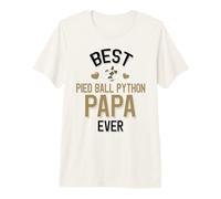 Homme Best Pied Balle Python Papa Ever Cute Piebald Snake T-Shirt Haut de Gamme