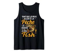 Homme Bière & Pêcheur Poisson Ne Me Dérange Pas Quand Je Pêche Débardeur