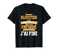 Homme Bijoutier je ne m'arrête pas cadeau bijoux homme humour T-Shirt