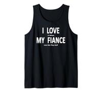 Homme Blague amusante « I Love It When My Fiance Lets Me Play Golf » Débardeur
