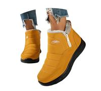 Homme Bottes de Neige Hiver Fermeture éclair latérale Fourrées Doublure Chaude Avec Impermeable Randonnée Confort Antidérapage Chaussures Classique