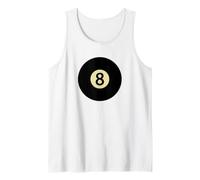 Homme Boule de Billard numéro 8 Débardeur