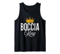 Homme Boule de pétanque Amusante Boccia King Débardeur