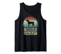 Homme Boxer Daddy, Father's Day, Boxer Dog Dad Débardeur