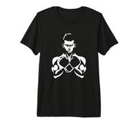 Homme Boxer Esquisse Boxe Occidentale Autodéfense T-Shirt Haut de Gamme