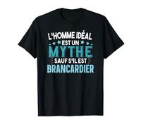 Homme Brancardier Hôpital Médecin Métier Cadeau Humour Homme T-Shirt