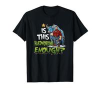 Homme Bœuf Bleu Amusant de Noël Assez travailleur T-Shirt Graphique avec Valeur