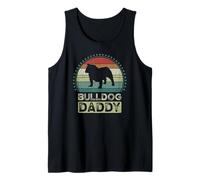 Homme Bulldog Daddy, Father's Day, Dad Débardeur
