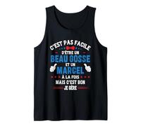 Homme Cadeau De Noël Drôle Pour Homme Beau Gosse Marcel Humour Débardeur