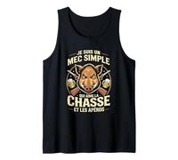 Homme Cadeau pour Chasseur de Sanglier et Gros Gibier Débardeur