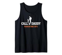 Homme Call of Daddy Parenting Ops Fun Fête des pères Papa Parodie Débardeur