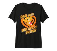 Homme Care Bears: Unlock The Magic Father's Day Big Heart Energy T-Shirt Haut de Gamme