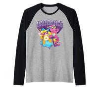 Homme Care Bears: Unlock The Magic Father's Day Dad Dance Manche Raglan