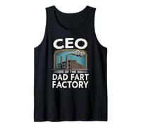 Homme CEO of The Dad Fart Factory Humour Adulte Homme Débardeur