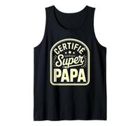 Homme Certifié Super Papa Étoiles Brillantes Débardeur